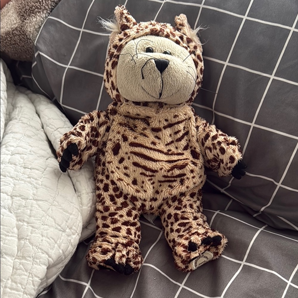 Starbucks‎ 40th Edition Bearista Leopard Print Plush Bear Collectors Item